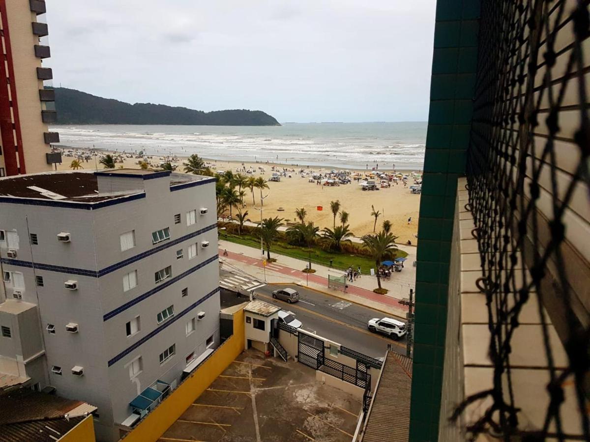 Kitnet Guilhermina Frente Feirinha E Mar Praia Grande  Extérieur photo